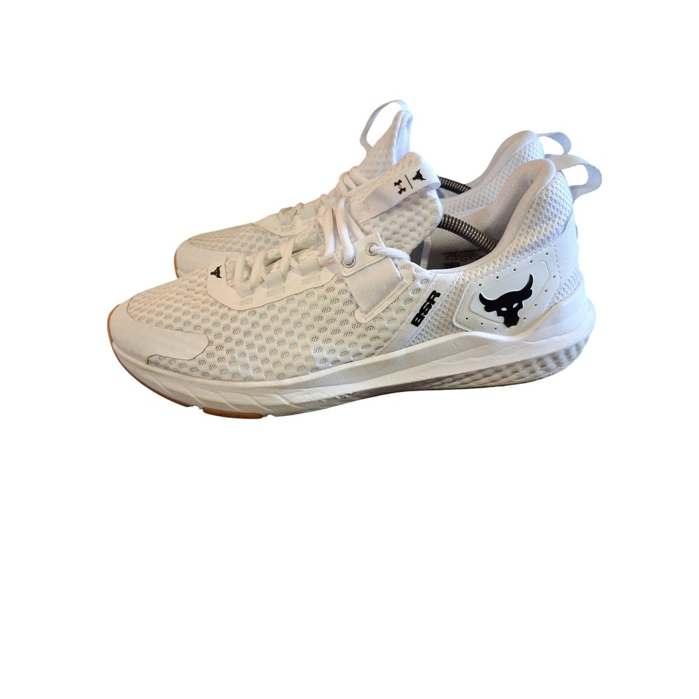 Under Armour Project Rock BSR 2 Mens Training Shoes White 3027344-100 Size 13